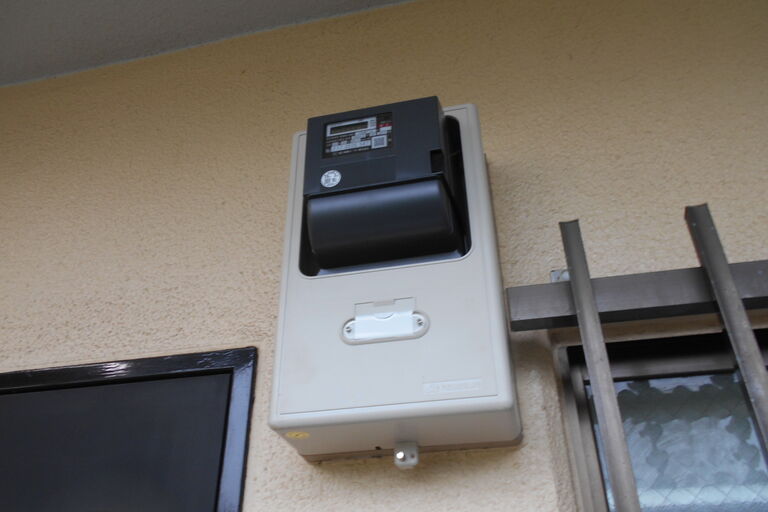 電気：積算メーター交換後